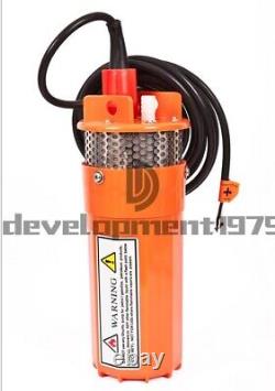70M Lift Small Submersible Power Solar Water Pump Outdoor Deep Well 12V 360LPH