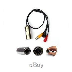 8pcs LED/IR Stainless Steel Underwater Camera Deep Water Well Inspection Camera