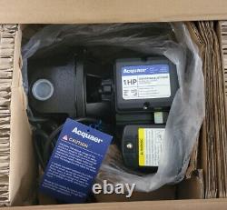 ACQUAER 1HP SHALLOWithDEEP WELL PUMP CAST IRON & CONVERTIBLE WELL DEPTH UP TO 90