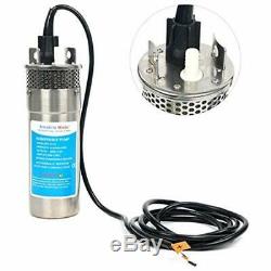 Amarine-made 12V Stainless Shell Submersible 3.2GPM 10A Deep Well Water DC Solar