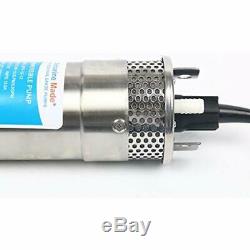 Amarine-made 12V Stainless Shell Submersible 3.2GPM 10A Deep Well Water DC Solar