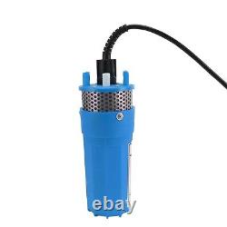 (Blue)12V DC Solar Energy Water Pump 1.72GPM/6.5LPM Flux Deep Well Submersible