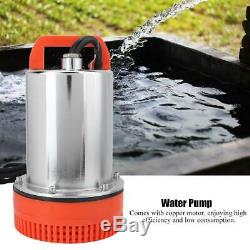 DC 12V 280W Submersible Solar Deep Well Water Pump for Farm Watering Irrigation