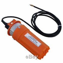 DC 12V Submersible Deep Well Water Pump Solar/Battery Power Fountain Watering