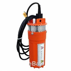 DC 12V Submersible Deep Well Water Pump Solar/Battery Power Fountain Watering