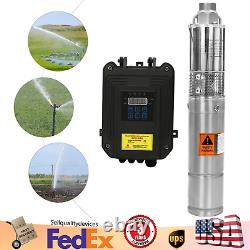 DC Deep Bore Well Solar Water Pump 24V 210W Submersible Pump MPPT Controller Kit