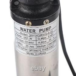 DC Deep Well Pump Large Water Pump Practical To Use For Household