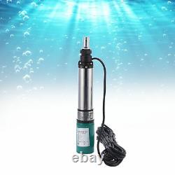 DC Solar Water Pump Deep Well Submersible Battery Pumping Irrigation 4SY 24V