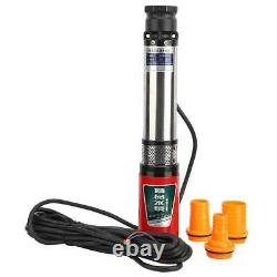 DC12V 400W Submersible Deep Well Water DC Pump With 2PI10 Meter Wire For Water