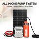 Dc12v Deep Well Water Pump Solar Pump Kits 100w Solar Panel For Pond Farm 100ft
