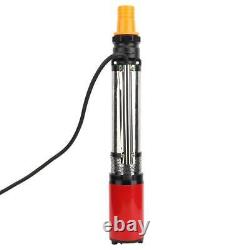 DC12V Single Suction Submersible Deep Well Water DC Pump With 2PI10 Meter Wire