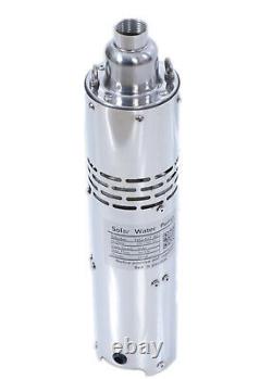 DC24V Deep Well Submersible Water Pump External Controller 164.04 FT Max