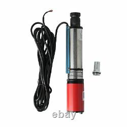 DC24V Solar/Battery Deep Well Water Pump Submersible for Irrigation 35M