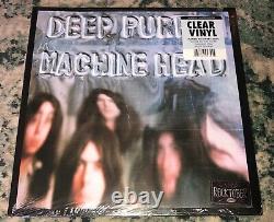 Deep Purple Machine Head NEW 2016 Rhino Rocktober Clear Vinyl Smoke On The Water