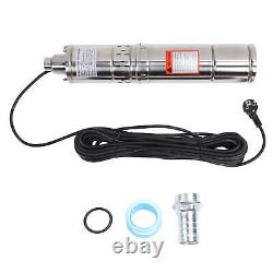 Deep Well Pump Stainless Steel Submersible Well Pump With 1 Inch Water Outlet