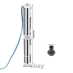 Deep Well Pump Submersible Pump Stainless Steel Solar Water Pump 1.1KWith1.5HP