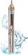 Deep Well Submersible Pump, 220v/60hz, 33gpm, 207ft Head, Stainless Steel With 9.8ft