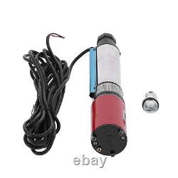 Deep Well Submersible Pump DC 24V Solar Water Pump 114.8ft Head Large High
