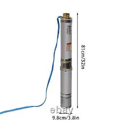 Deep Well Submersible Pump Stainless Steel Water Pump 1.5HP 110V 24GPM 295ft NEW