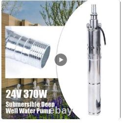 Digital Solar Water Pump Submersible Vacuum Bore Hole Deep Irrigation 12V 180W