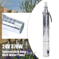 Digital Solar Water Pump Submersible Vacuum Bore Hole Deep Irrigation 12v 180w