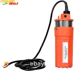 ECO-WORTHY 24V Submersible Deep Well Water Pump with 10Ft Cable 1.6GPM 4'' 5A, M