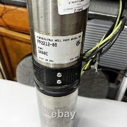 Flotec FP2212-08 GPM 1 1/2 HP Deep Well Submersible Pump 3-Wire 230V