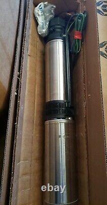 Franklin Electric 1/2 HP 230V, 5 GPM, 1.25 FNPT, 2 Wire 1 Phase Deep Well Pump