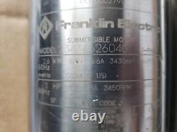 Franklin Electric 3 HP 380V Submersible Deep Well Pump 45 GPM 3W 3PH