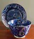 Historical Staffordshire Early Cup & Saucer Water Girl/rebecca At The Well 1825