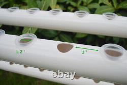 Hydroponic 36 Plant Sites Grow Kit 110V Deep Well Pump Garden System 4 Pipes