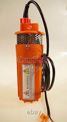Lift Small Submersible Power Solar Water Pump Outdoor Deep Well 70M 24V 360LPH