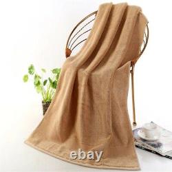 Luxury Large Beach Towel Bathroom 100% Egyptian Cotton Absorbent Thick Solid