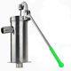 Manual Water Pump Machine Water Jet Pump Well Hand Shake Suction Stainless Steel