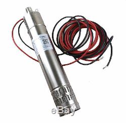 New 24VDC 40m 5000L/H Head Brushless Solar Water Pump Submersible Deep Well Pump