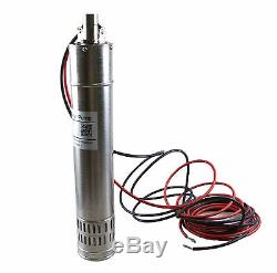 New 24VDC 5000L/H 30m Head Brushless Solar Water Pump Submersible Deep Well Pump