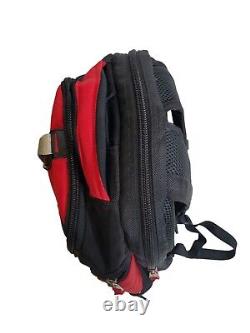 Red Wing Boots Safety Backpack Red Ballistic Nylon Bag 69012 VERY GOOD RARE