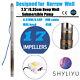 Shyliyu 220v50hz 1/2hp 2.5 Od Pipe Submersible Deep Water Well Pumps 148ft Ca