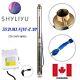 Shyliyu 220v60hz Stainless Steel 3 Deep Well Submersible Water Pump 0.5hp 216ft