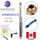 Shyliyu 3'' 370w Deep Well Submersible Pump Home Water Pump 220v/60hz 0.55hp