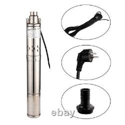 SHYLIYU Stainless Steel Deep Well Screw Submersible Water Pumps 220V/60Hz 1hp 3