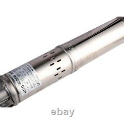 SHYLIYU Stainless Steel Home Water Deep Well Screw Submersible Pump 220V/60Hz
