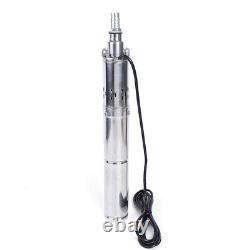 Solar Powered Water Pump 24V 370W Bore Hole Submersible Deep Well Pump 1.8 m³/h