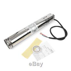 Solar Powered Water Pump Submersible Deep Well Stainless 24V/36V DC 2m³/H 60m