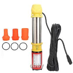 Solar Submersible Deep Well Pump DC 24V 300W Solar Water Pump With 65.6ft High