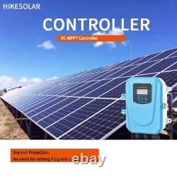 Solar Water Pump 4 Deep Well DC48V 1HP SS304 Impeller Borehole MPPT Controller