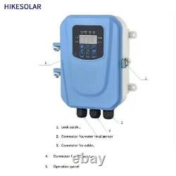 Solar Water Pump 4 Deep Well DC48V 1HP SS304 Impeller Borehole MPPT Controller