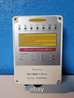 Solar Water Pump Controller DC150V 0-16A for Submersible 72V Deep Well Pump