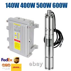 Solar Water Pump Deep Bore Well Submersible with MPPT Controller 400W 500W 600W