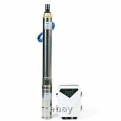 Solar Water Pump Stainless Steel Deep Well Submersible Pump WithMppt Controller US